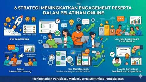 6 Strategi Meningkatkan Engagement Peserta dalam Pelatihan Online