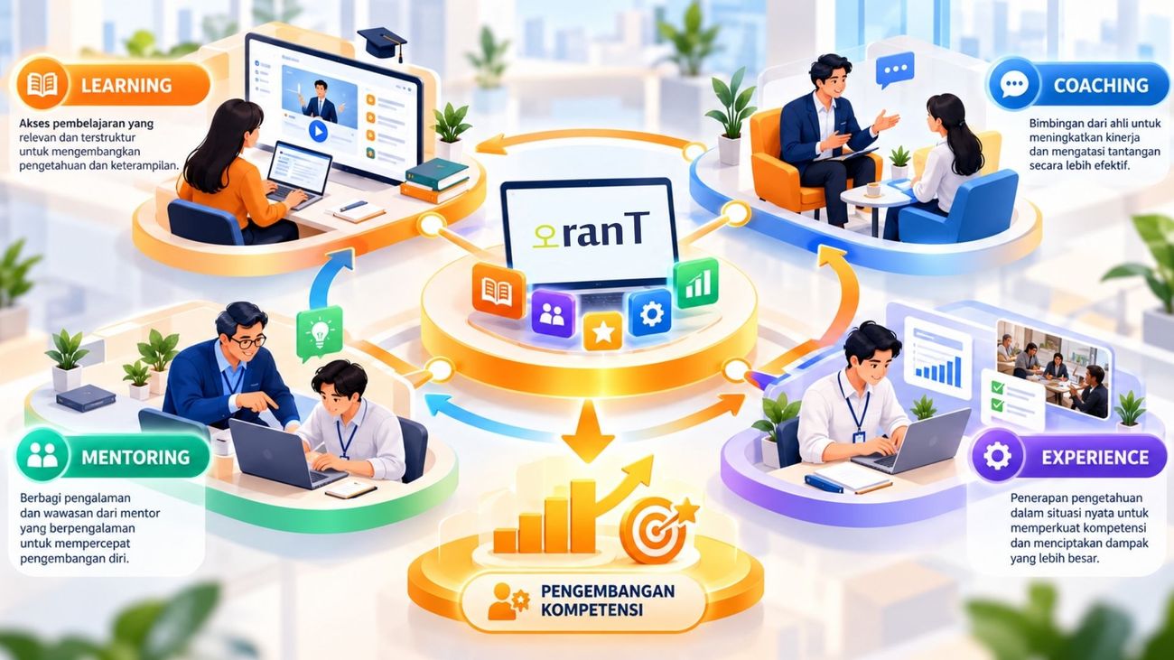 Peran LMS OranT dalam Mendukung Pengembangan Kompetensi