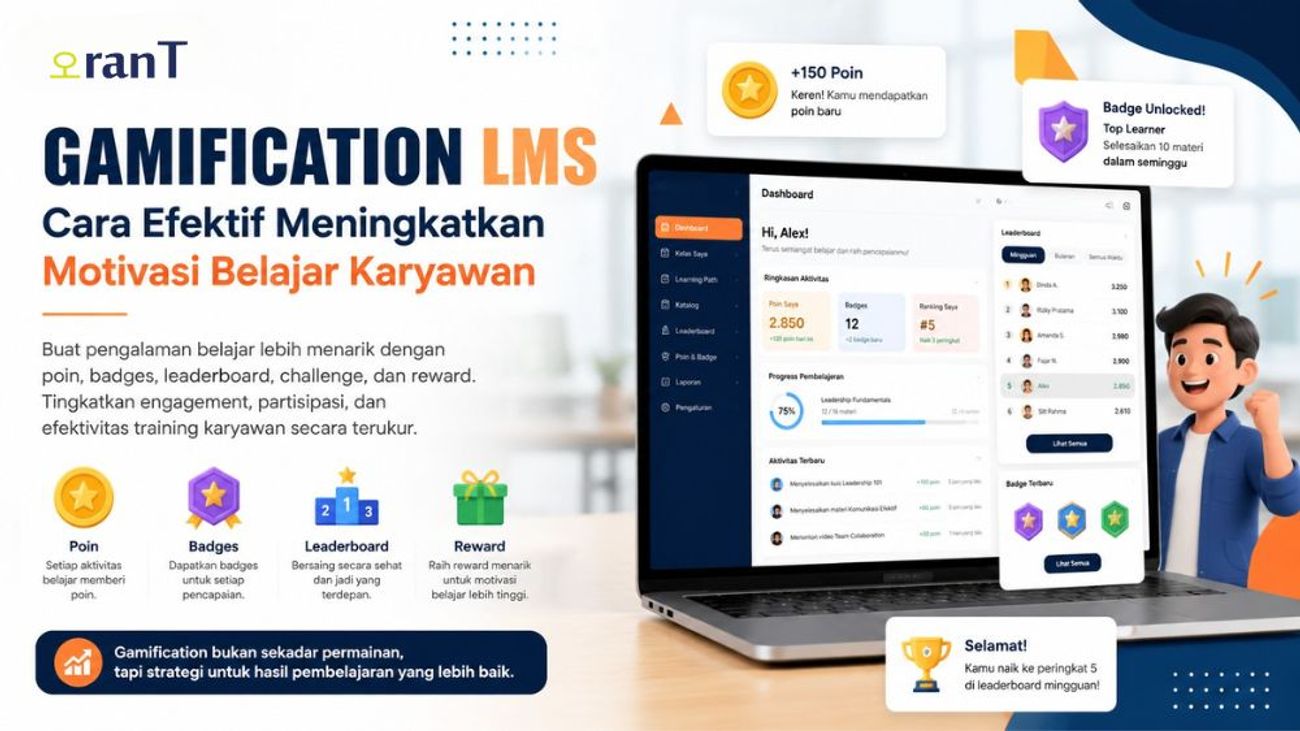Gamification LMS: Cara Efektif Meningkatkan Motivasi Belajar Karyawan